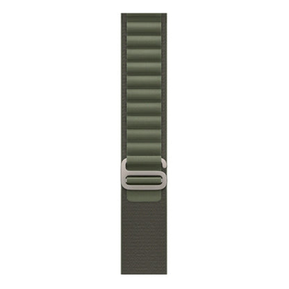 For Samsung Galaxy Watch5 / Watch5 Pro / Watch4 / Watch4 Classic Universal Nylon Loop Watch Band(Green) - Watch Bands by buy2fix | Online Shopping UK | buy2fix