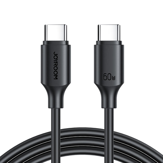 JOYROOM S-CC060A9 60W USB-C/Type-C to USB-C/Type-C Fast Charging Data Cable, Length: 1m(Black) - USB-C & Type-C Cable by JOYROOM | Online Shopping UK | buy2fix