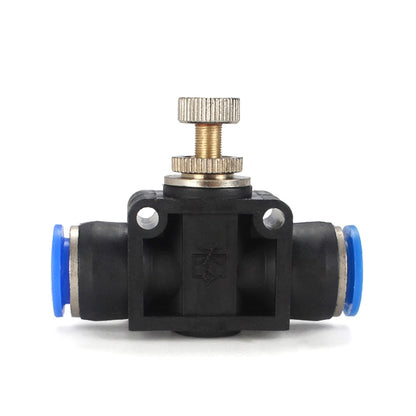 SA-6 LAIZE 2pcs Pipe Throttle Valve Quick Fitting Pneumatic Connector - Interface Series by LAIZE | Online Shopping UK | buy2fix