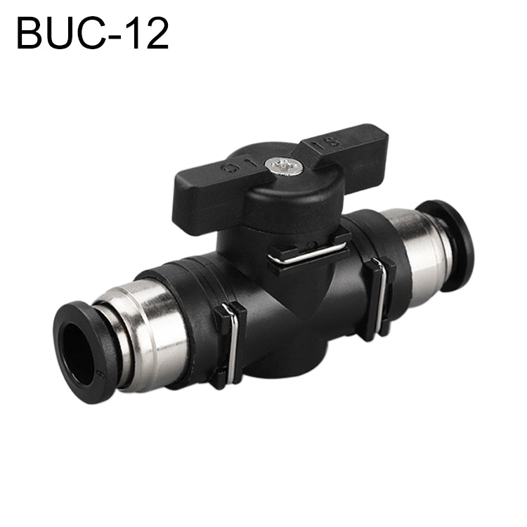 BUC-12 LAIZE Manual Valve Pneumatic Quick Fitting Connector - Interface Series by LAIZE | Online Shopping UK | buy2fix