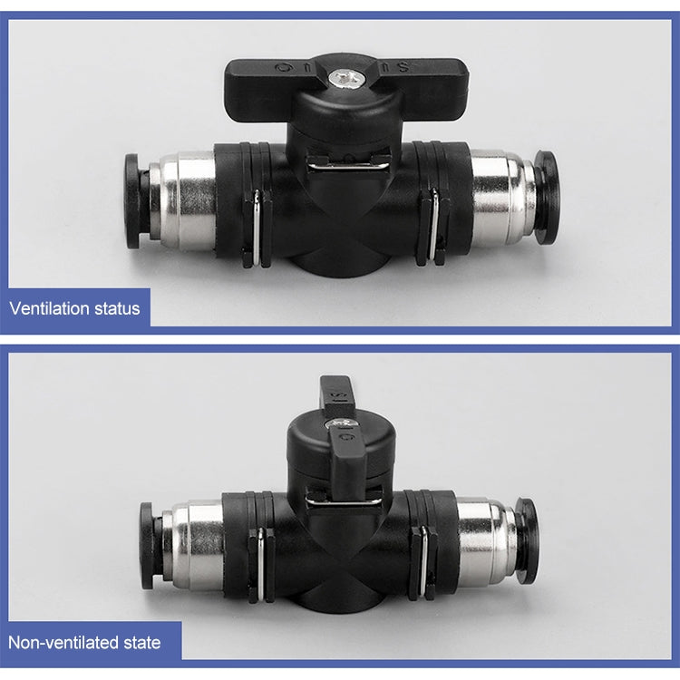 BUC-12 LAIZE Manual Valve Pneumatic Quick Fitting Connector - Interface Series by LAIZE | Online Shopping UK | buy2fix