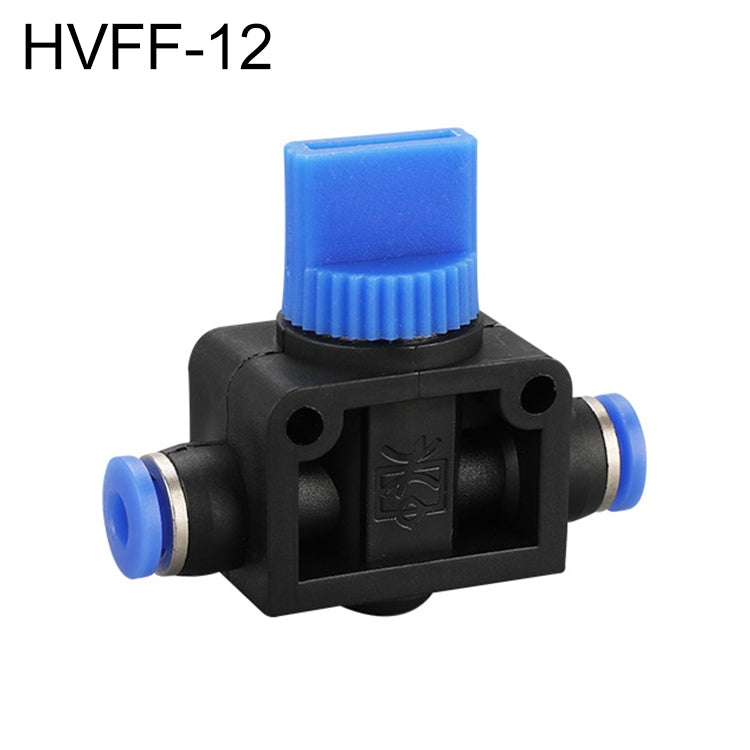 HVFF-12 LAIZE Manual Valve Pneumatic Quick Fitting Connector - Interface Series by LAIZE | Online Shopping UK | buy2fix