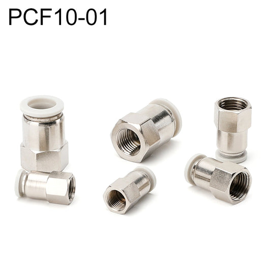 PCF10-01 LAIZE Female Thread Straight Pneumatic Quick Fitting Connector - Interface Series by LAIZE | Online Shopping UK | buy2fix