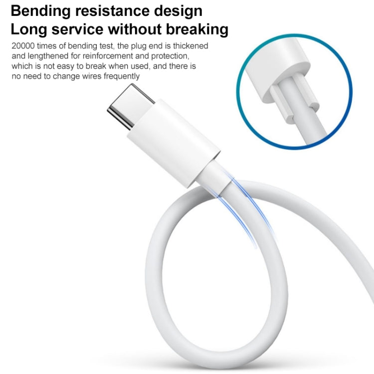 For Huawei MateBook Laptop Fast Charging Cable 65W Dual Type-C Interface Charging Data Cable Length:1m - USB-C & Type-C Cable by buy2fix | Online Shopping UK | buy2fix