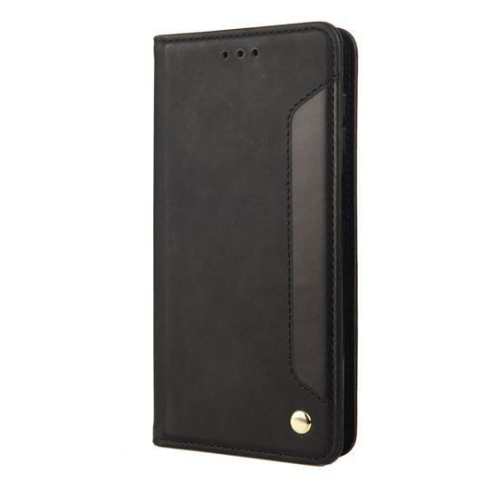 For Nothing Phone 1 Skin Feel Splicing Leather Phone Case(Black) - Nothing Cases by buy2fix | Online Shopping UK | buy2fix