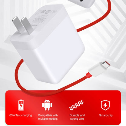 65W Warp Flash Charging Mobile Phone Adapter, Style:65W Charger+1m Fast Charging Cable - USB Charger by buy2fix | Online Shopping UK | buy2fix