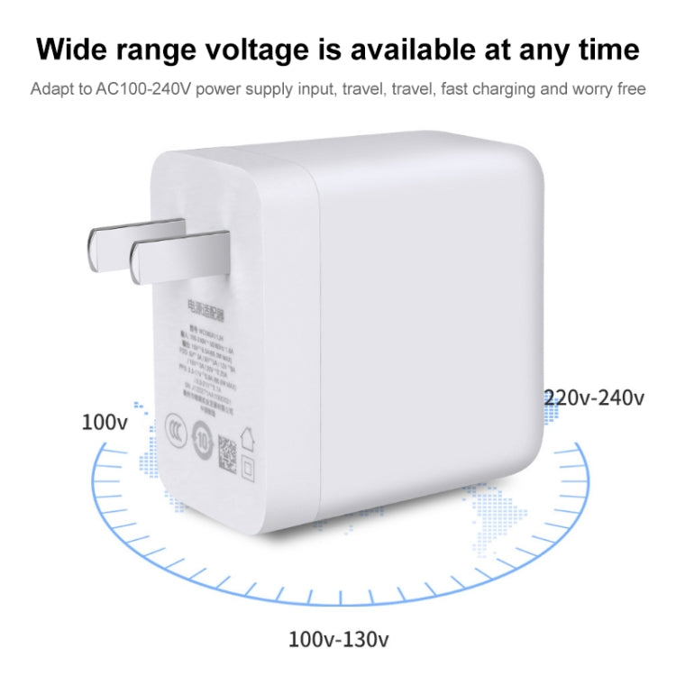 65W Warp Flash Charging Mobile Phone Adapter, Style:65W Charger+1m Fast Charging Cable - USB Charger by buy2fix | Online Shopping UK | buy2fix