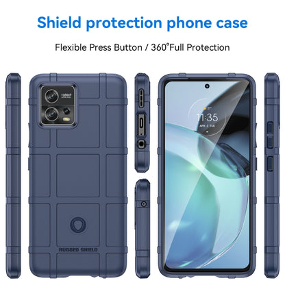 For Motorola Moto G72 Full Coverage Shockproof TPU Phone Case(Blue) - Motorola Cases by buy2fix | Online Shopping UK | buy2fix