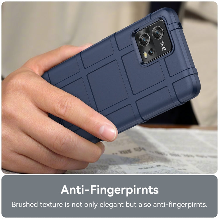 For Motorola Moto G72 Full Coverage Shockproof TPU Phone Case(Blue) - Motorola Cases by buy2fix | Online Shopping UK | buy2fix