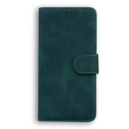 For Tecno Camon 19 Neo Skin Feel Pure Color Flip Leather Phone Case(Green) by buy2fix