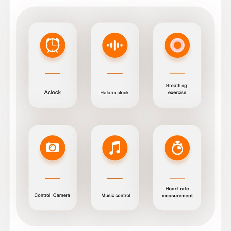 KD99 Ultra 1.99 inch IPS Screen Smart Watch, Support Heart Rate & Blood Oxygen Monitoring / Sports Modes(Gold+Orange) by buy2fix