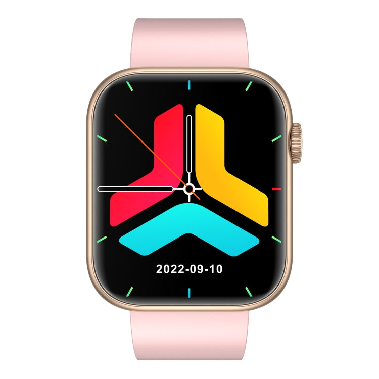 QX7 1.85 inch TFT Screen Smart Watch, Support Bluetooth Call / Hearth Monitoring / 100+ Sports Modes(Pink Gold) by buy2fix