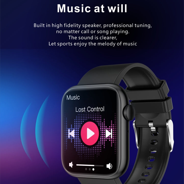 QX7 1.85 inch TFT Screen Smart Watch, Support Bluetooth Call / Hearth Monitoring / 100+ Sports Modes(Pink Gold) by buy2fix