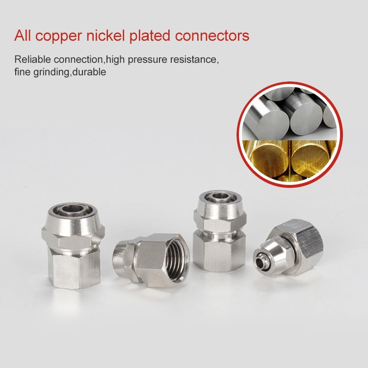 PCF6-02 LAIZE Copper Pneumatic Quick Fitting Connector - Interface Series by LAIZE | Online Shopping UK | buy2fix