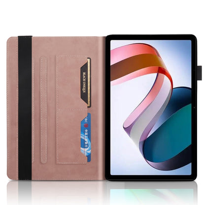 For Xiaomi Redmi Pad 10.61 Life Tree Series Horizontal Flip Leather Case with Holder(Rose Gold) - More Tablet Cases by buy2fix | Online Shopping UK | buy2fix