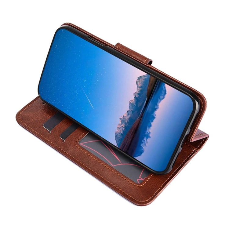 For OnePlus Nord N20 SE 4G Crystal Texture Flip Leather Phone Case(Black) - OnePlus Cases by buy2fix | Online Shopping UK | buy2fix