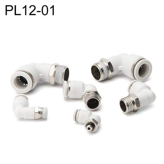 PL12-01 LAIZE PL Elbow Pneumatic Quick Fitting Connector - Interface Series by LAIZE | Online Shopping UK | buy2fix