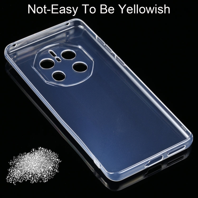 For Huawei Mate 50 RS Porsche Design Ultra-thin Transparent TPU Phone Case - Huawei Cases by buy2fix | Online Shopping UK | buy2fix