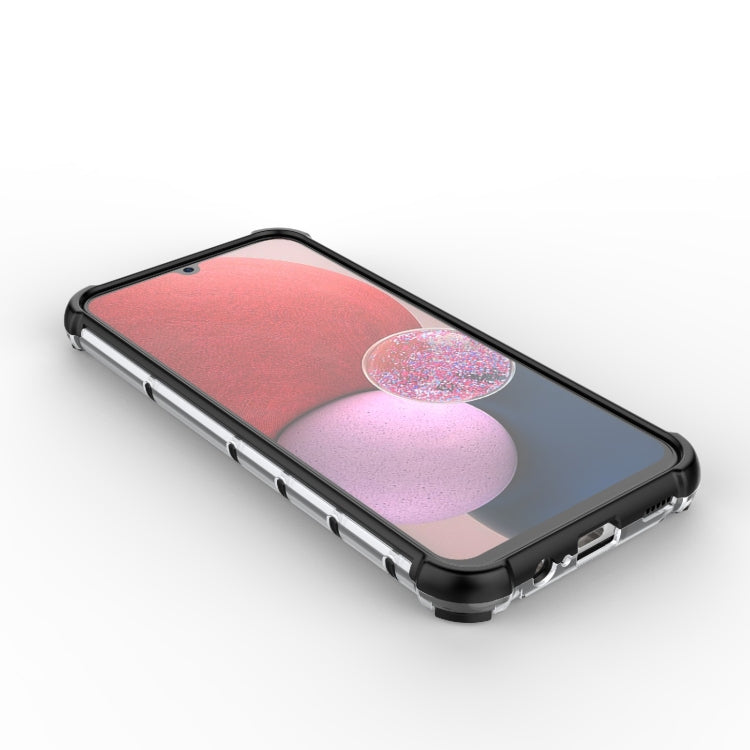 For Samsung Galaxy A14 5G Shockproof Honeycomb PC + TPU Protective Phone Case(Blue) by buy2fix