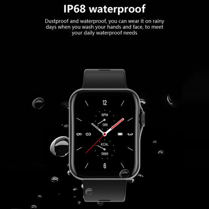 D07 1.7 inch Square Screen Smart Watch with Payment NFC Encoder(Gold) - Smart Watches by buy2fix | Online Shopping UK | buy2fix