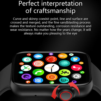 D07 1.7 inch Square Screen Smart Watch with Payment NFC Encoder(Gold) - Smart Watches by buy2fix | Online Shopping UK | buy2fix