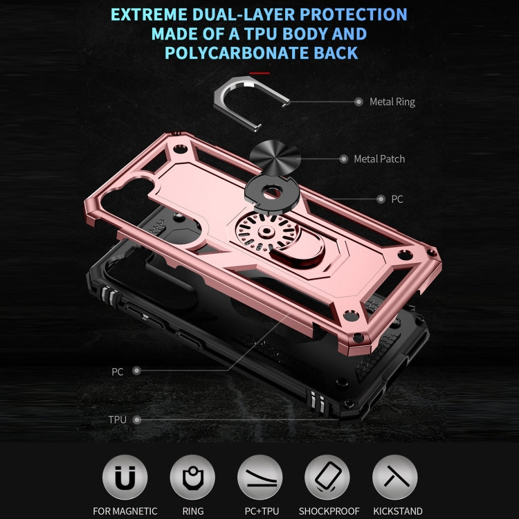 For Samsung Galaxy S23 5G Shockproof TPU + PC Phone Case(Rose Gold) - Galaxy S23 5G Cases by buy2fix | Online Shopping UK | buy2fix