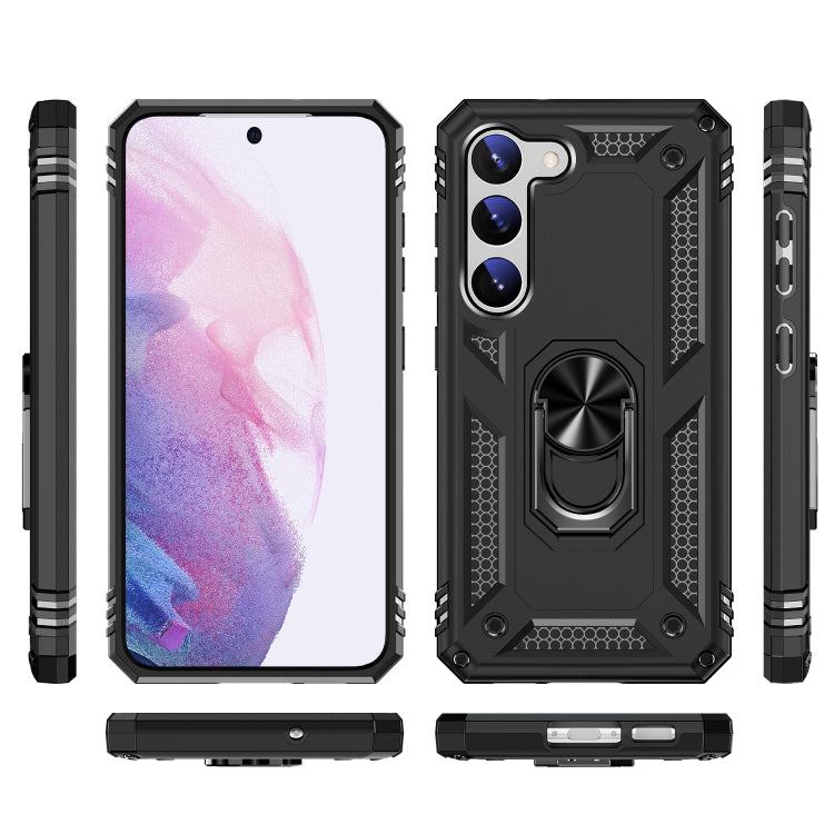 For Samsung Galaxy S23+ 5G Shockproof TPU + PC Phone Case(Black) - Galaxy S23+ 5G Cases by buy2fix | Online Shopping UK | buy2fix