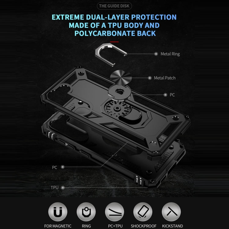 For Samsung Galaxy S23+ 5G Shockproof TPU + PC Phone Case(Black) - Galaxy S23+ 5G Cases by buy2fix | Online Shopping UK | buy2fix