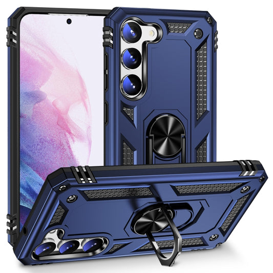 For Samsung Galaxy S23+ 5G Shockproof TPU + PC Phone Case(Blue) - Galaxy S23+ 5G Cases by buy2fix | Online Shopping UK | buy2fix