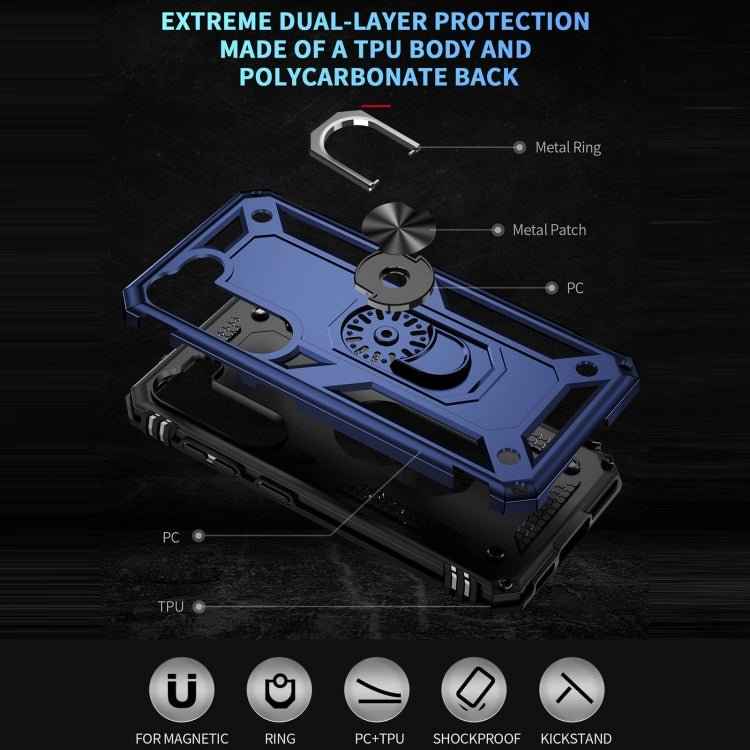 For Samsung Galaxy S23+ 5G Shockproof TPU + PC Phone Case(Blue) - Galaxy S23+ 5G Cases by buy2fix | Online Shopping UK | buy2fix