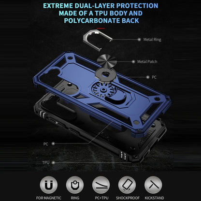 For Samsung Galaxy S23+ 5G Shockproof TPU + PC Phone Case(Blue) - Galaxy S23+ 5G Cases by buy2fix | Online Shopping UK | buy2fix