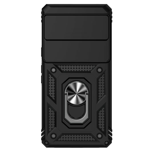 For Google Pixel 7 5G Sliding Camshield Holder Phone Case(Black) - Google Cases by buy2fix | Online Shopping UK | buy2fix