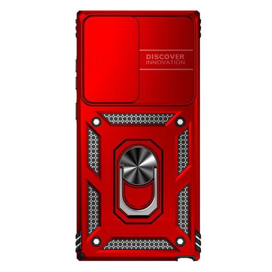 For Samsung Galaxy S23 Ultra 5G Sliding Camshield Holder Phone Case(Red) - Galaxy S23 Ultra 5G Cases by buy2fix | Online Shopping UK | buy2fix