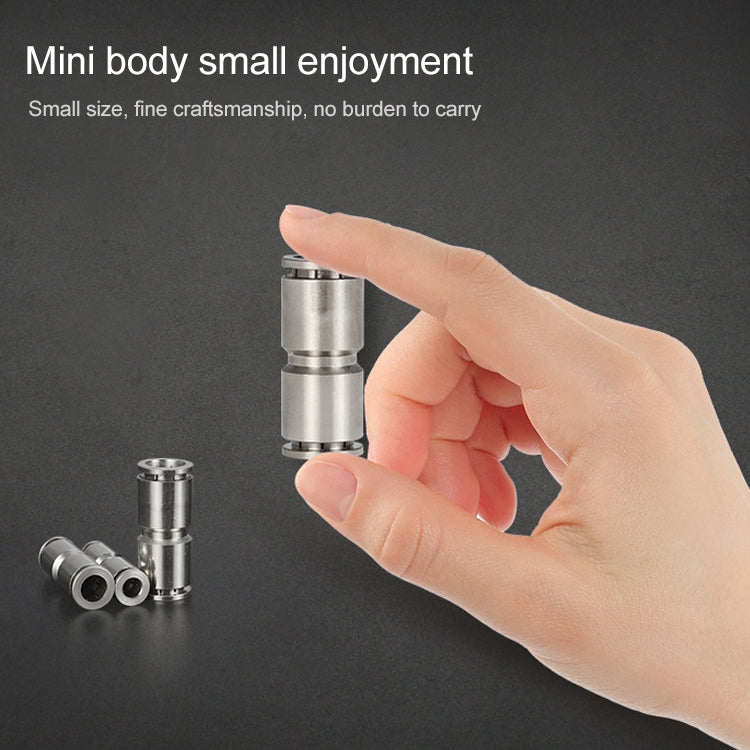 PU-8 LAIZE Nickel Plated Copper Straight Pneumatic Quick Fitting Connector - Interface Series by LAIZE | Online Shopping UK | buy2fix