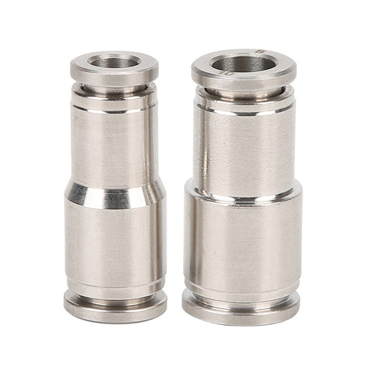 PG16-12 LAIZE Nickel Plated Copper Reducer Straight Pneumatic Quick Fitting Connector - Interface Series by LAIZE | Online Shopping UK | buy2fix