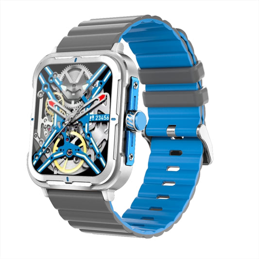 D09 1.9 inch TFT Square Screen Smart Watch Supports Blood Pressure Monitoring(Blue) by buy2fix