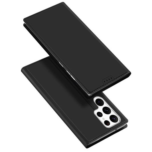 For Samsung Galaxy S23 Ultra 5G DUX DUCIS Skin Pro Series Flip Leather Phone Case(Black) - Galaxy S23 Ultra 5G Cases by DUX DUCIS | Online Shopping UK | buy2fix