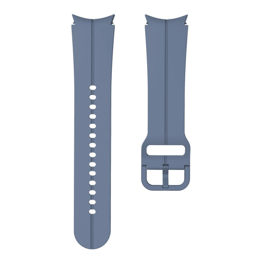 For Samsung Galaxy Watch 5 40mm / 44mm Colorful Buckle Silicone Watch Band(Blue) - Watch Bands by buy2fix | Online Shopping UK | buy2fix