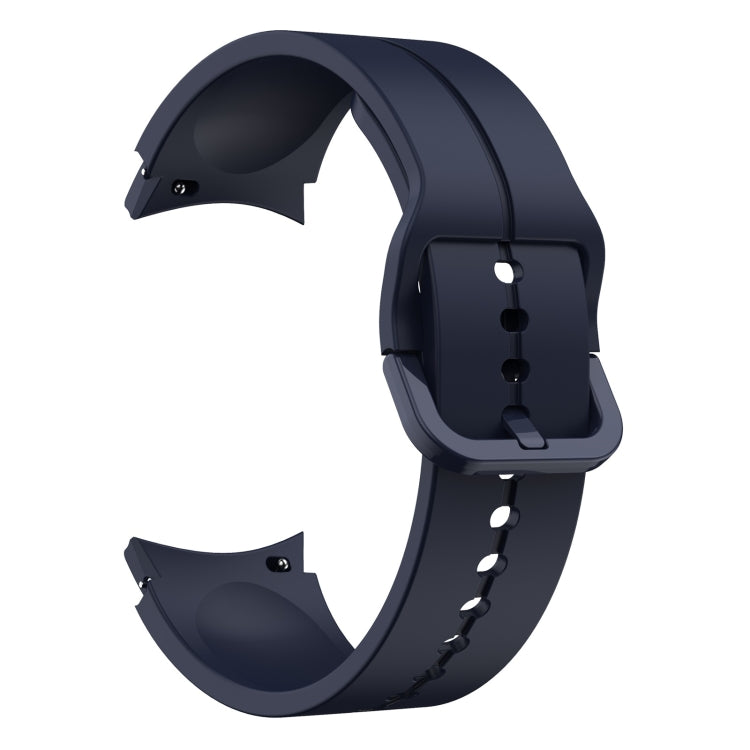 For Samsung Galaxy Watch 5 40mm / 44mm Colorful Buckle Silicone Watch Band(Midnight Blue) - Watch Bands by buy2fix | Online Shopping UK | buy2fix