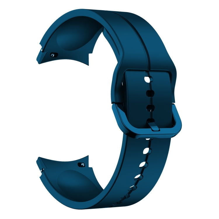 For Samsung Galaxy Watch 5 40mm / 44mm Colorful Buckle Silicone Watch Band(Rock Cyan) - Watch Bands by buy2fix | Online Shopping UK | buy2fix