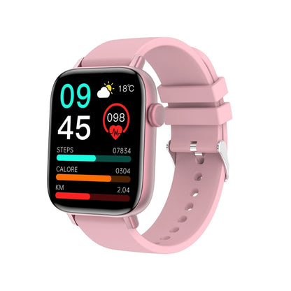 T49 1.9 inch HD Square Screen Smart Watch Supports Heart Rate Monitoring/Bluetooth Calling(Pink) by buy2fix