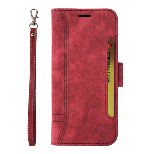 For Huawei nova Y90 / Enjoy 50 Pro BETOPNICE Dual-side Buckle Leather Phone Case(Red) - Huawei Cases by BETOPNICE | Online Shopping UK | buy2fix