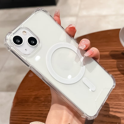 For iPhone 11 Magsafe Space Phone Case(White) - iPhone 11 Cases by buy2fix | Online Shopping UK | buy2fix
