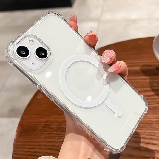 For iPhone 11 Magsafe Space Phone Case(White) - iPhone 11 Cases by buy2fix | Online Shopping UK | buy2fix