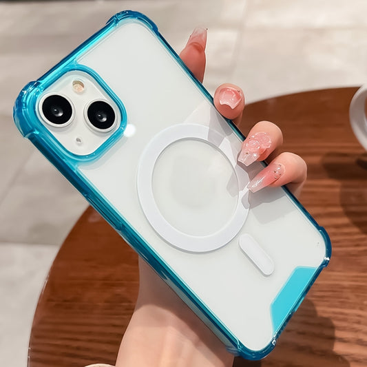 For iPhone 11 Magsafe Space Phone Case(Blue) - iPhone 11 Cases by buy2fix | Online Shopping UK | buy2fix