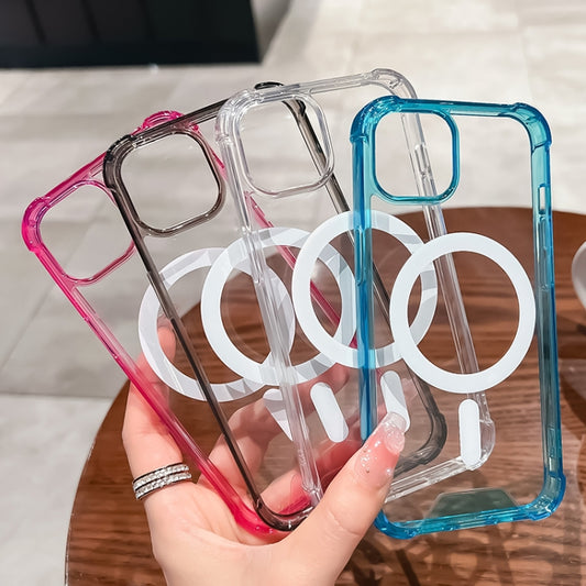 For iPhone 11 Magsafe Space Phone Case(Blue) - iPhone 11 Cases by buy2fix | Online Shopping UK | buy2fix