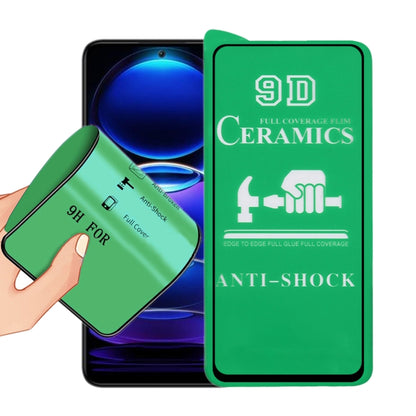 For Xiaomi Redmi Note 12 China / Note 12 Global / Poco X5 / Redmi Note 12 Turbo 9D Full Screen Full Glue Ceramic Film -  by buy2fix | Online Shopping UK | buy2fix