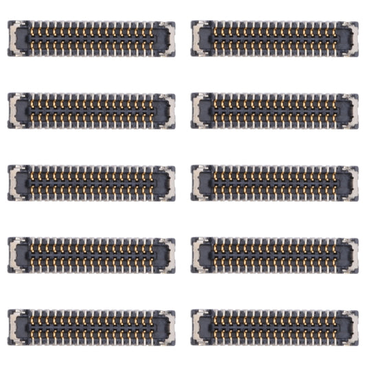 For Xiaomi Mi 4 10pcs LCD Display FPC Connector On Motherboard - Others by buy2fix | Online Shopping UK | buy2fix