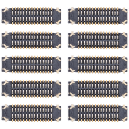 For Xiaomi Redmi 3 10pcs LCD Display FPC Connector On Motherboard - Others by buy2fix | Online Shopping UK | buy2fix