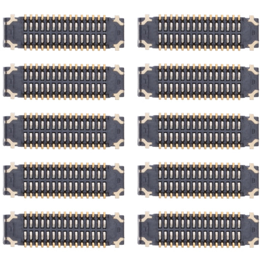 For Xiaomi Redmi 3 10pcs LCD Display FPC Connector On Motherboard - Others by buy2fix | Online Shopping UK | buy2fix